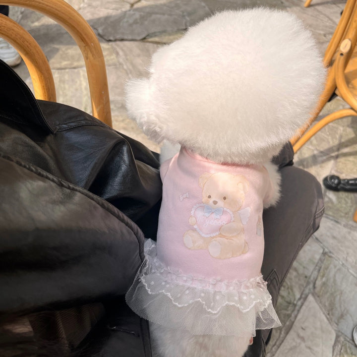 ※予約販売【Hi Yeboo】Love cupid sweatshirt（Pink）