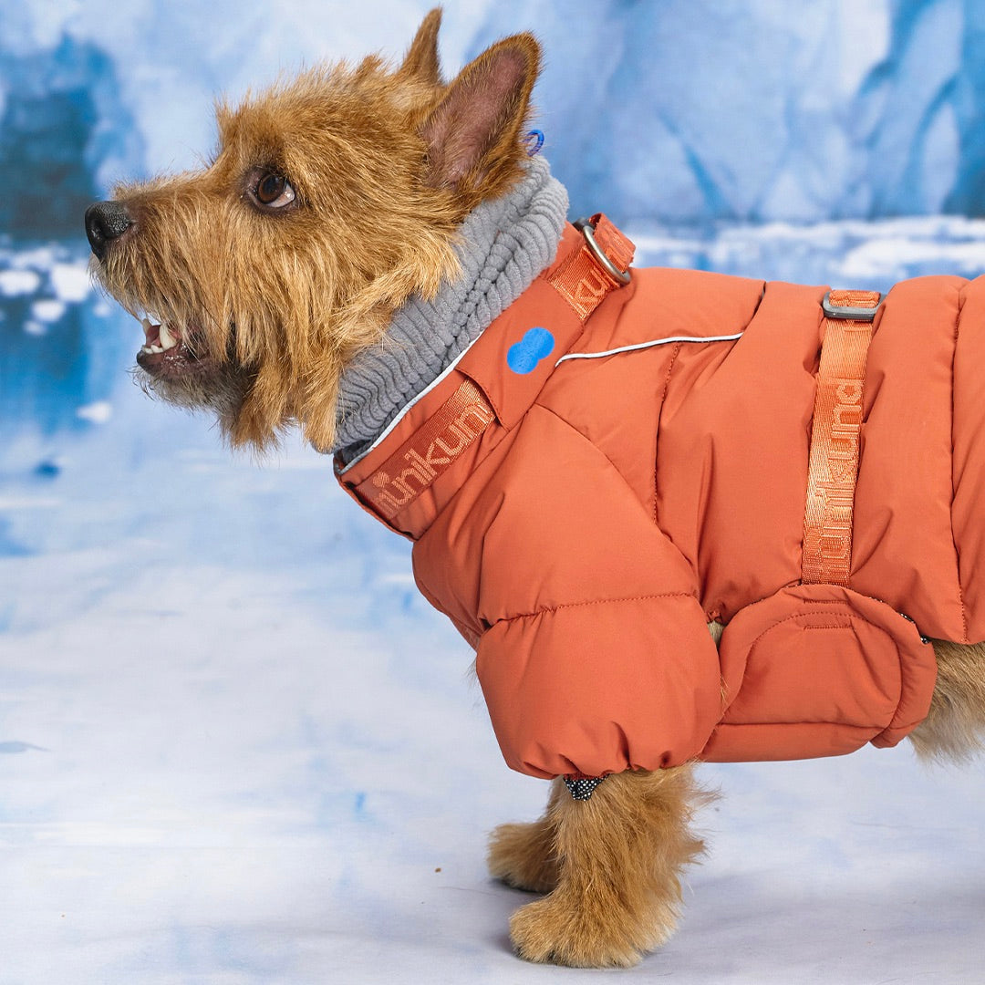 ※予約販売【munikund】Thermal Up Padding Air 2 Overall -（Clay Brick）