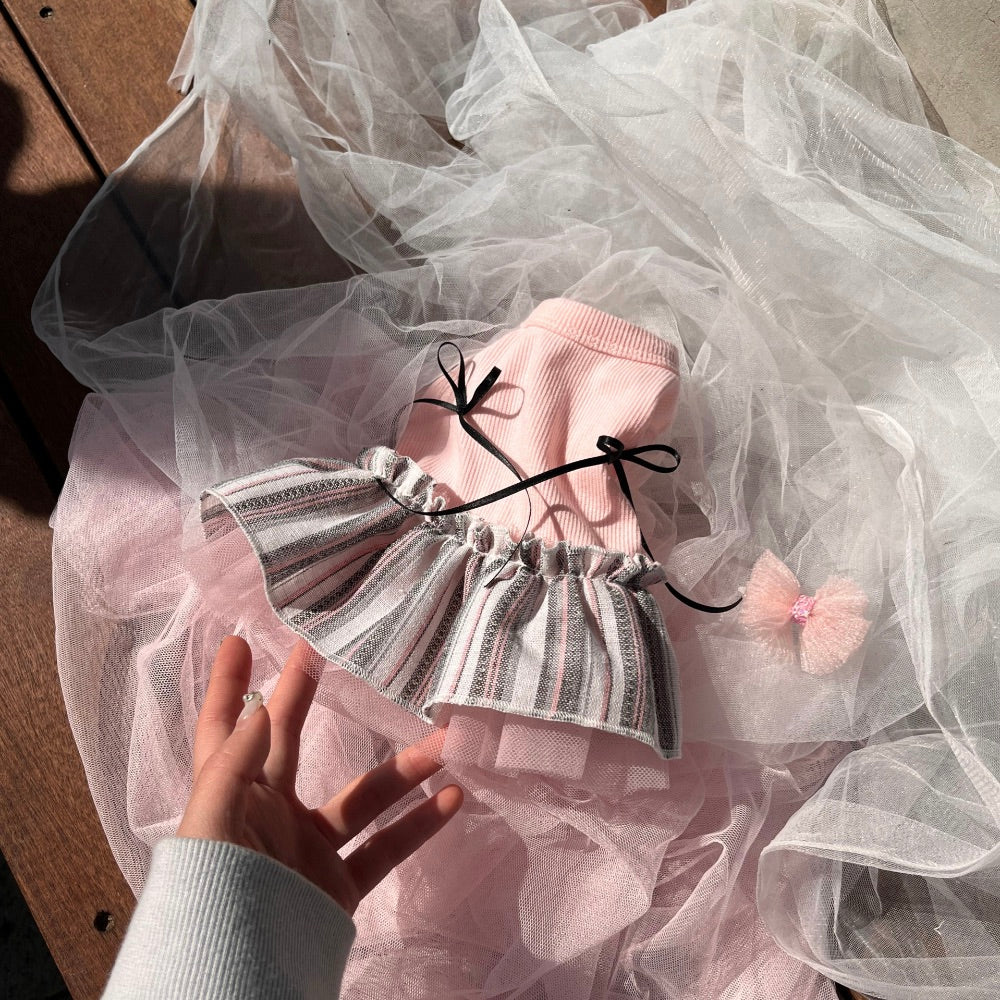 ※予約販売【Hi Yeboo】Vivi Tutu Sleeveless（Pink）