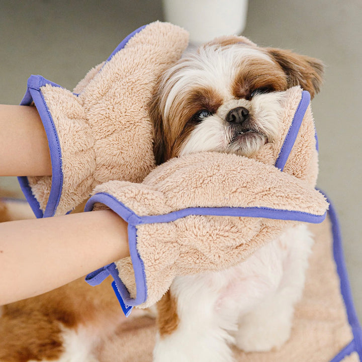 ※予約販売【munikund】Dry Hug Shower Glove（Beige）