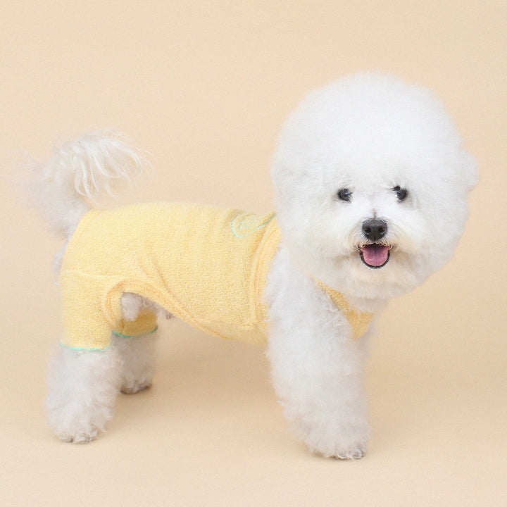 即納【CRR】Spring Candyfluff Strap Top All in one（Yellow）