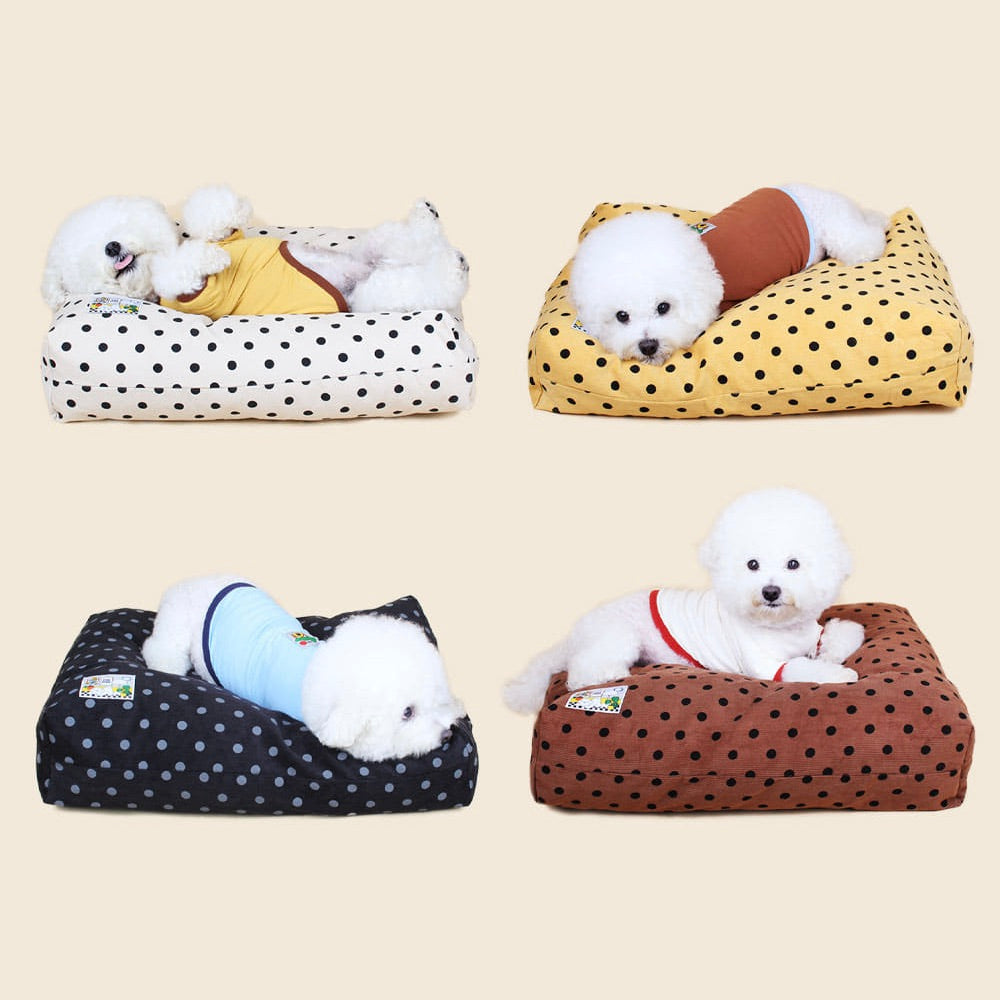 ※予約販売【CRR】Dot Corduroy Plus Cushion（4color）