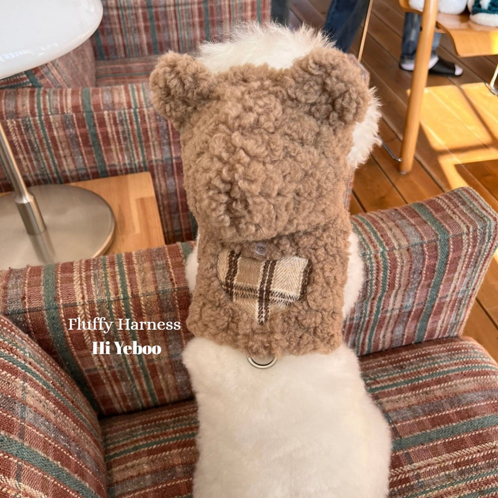 ※予約販売【Hi Yeboo】Fluffy Harness（Bear / Bunny）