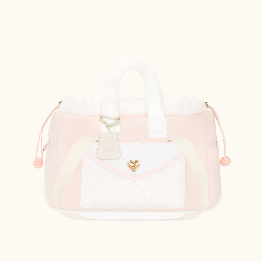 ※予約販売【seoru】Letter Bag [2nd drop]（Pink）｜犬用バッグ