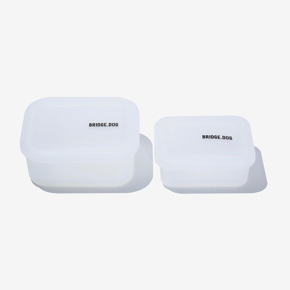 ※予約販売【BRIDGE.DOG】DOG SI RAK（CLEAR） - MEAL CASE（300ml）