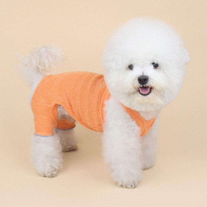 ※予約販売【CRR】Spring Candyfluff Strap Top All in one（Orange）