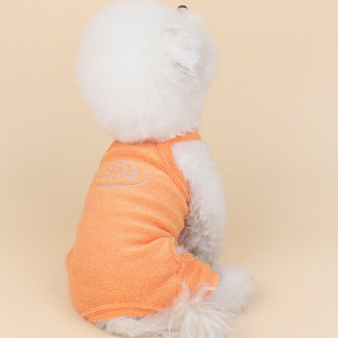 ※予約販売【CRR】Spring Candyfluff Strap Top All in one（Orange）