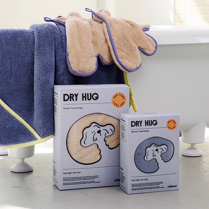 ※予約販売【munikund】Dry Hug Towel（Midnight Blue）