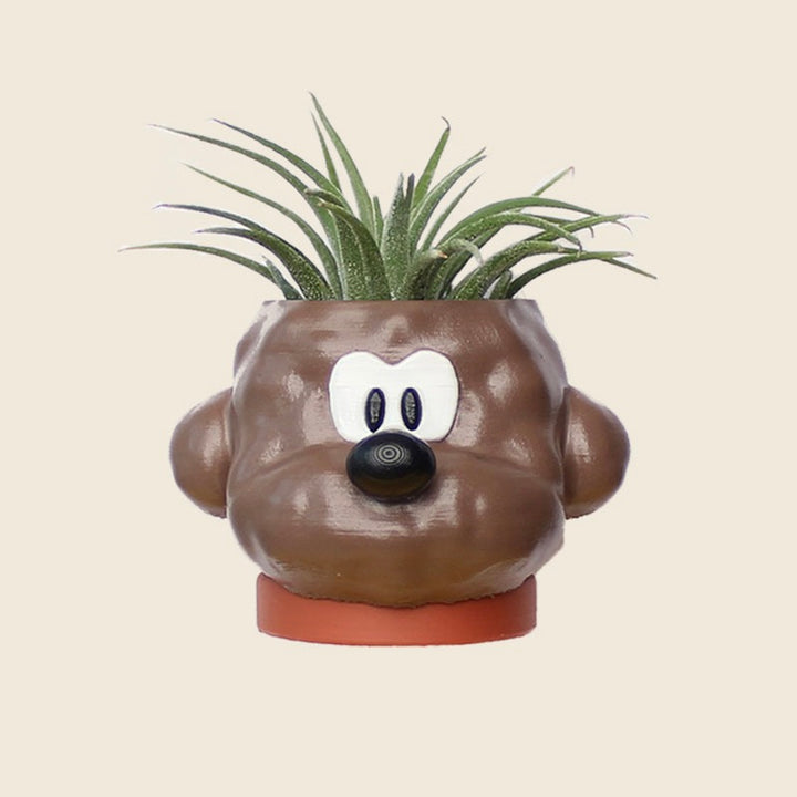 ※予約販売【CRR】Dog Magnet Pot（Brown Poodle）