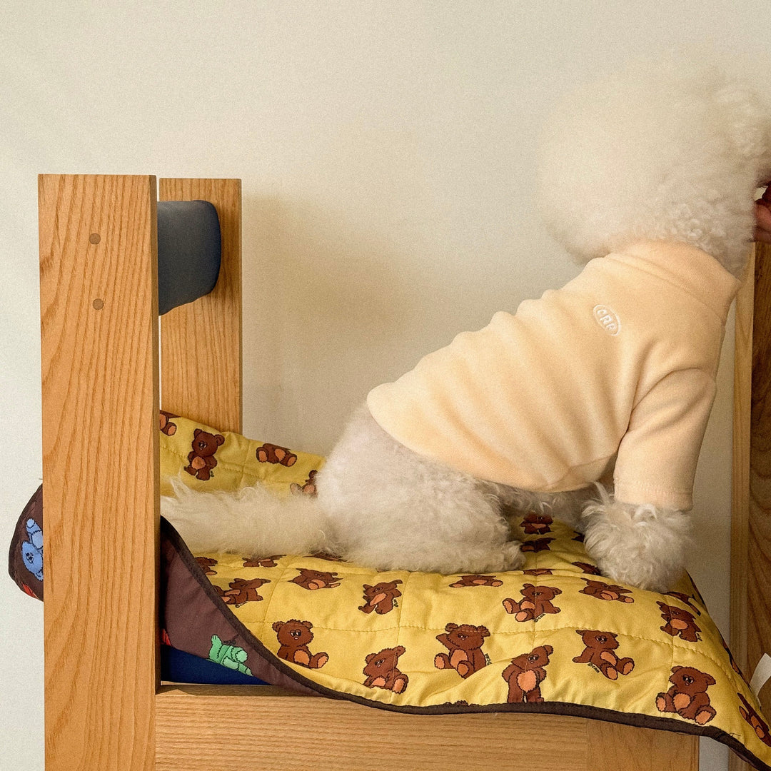 ※予約販売【CRR】Bear Reversible Paddid Blanket