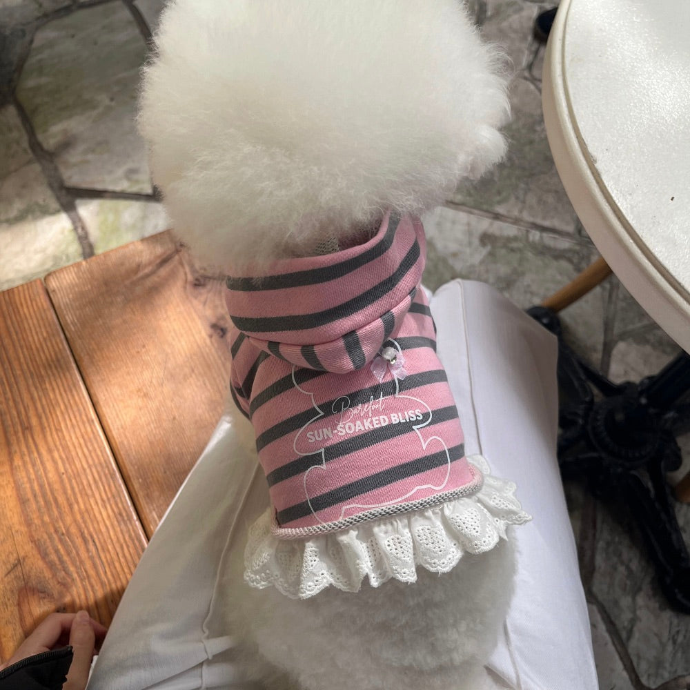 ※予約販売【Hi Yeboo】Bliss Bear Hoodie（Pink）