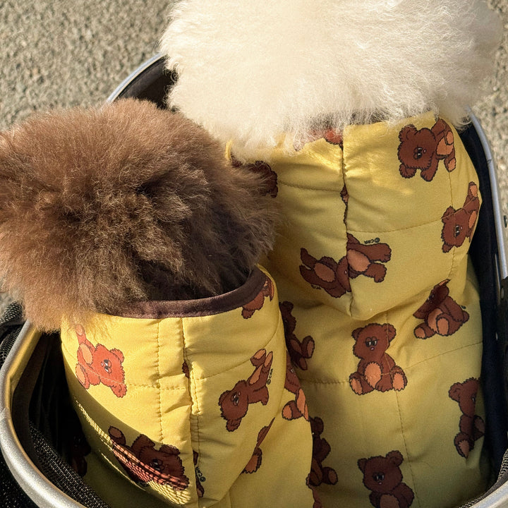 ※予約販売【CRR】Bear Reversible Paddid Blanket