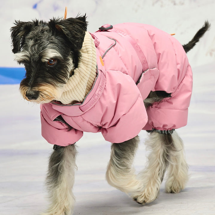 ※予約販売【munikund】Thermal Up Padding Air 2 Overall -（Dusty Pink）