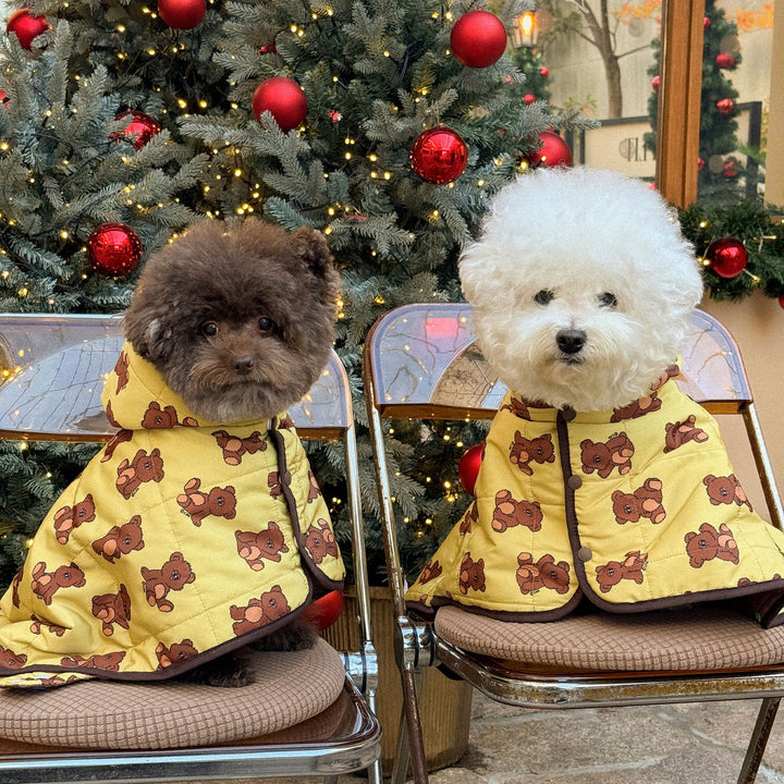 ※予約販売【CRR】Bear Reversible Paddid Blanket