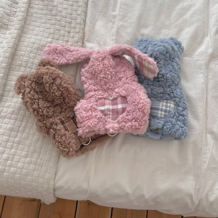 ※予約販売【Hi Yeboo】Fluffy Harness（Bear / Bunny）
