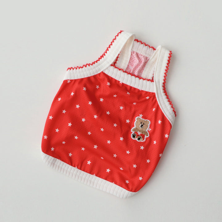 ※予約販売【DURANG RURANG】Star Bear Cool T（Red）