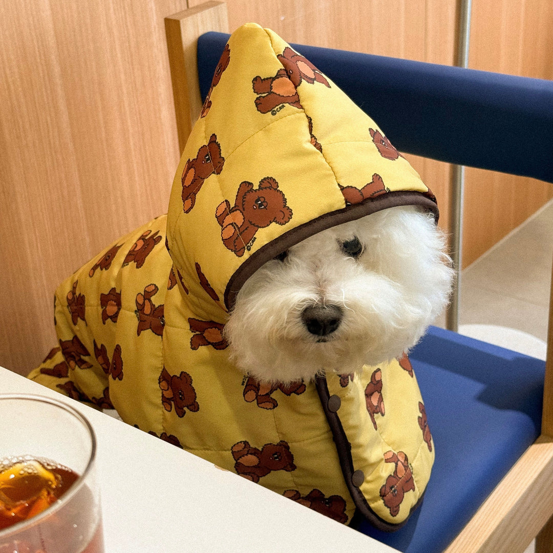 ※予約販売【CRR】Bear Reversible Paddid Blanket