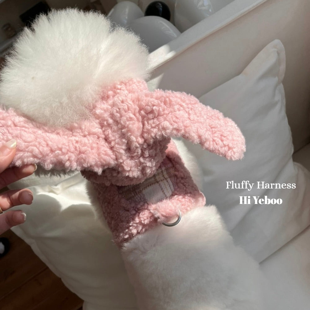 ※予約販売【Hi Yeboo】Fluffy Harness（Bear / Bunny）
