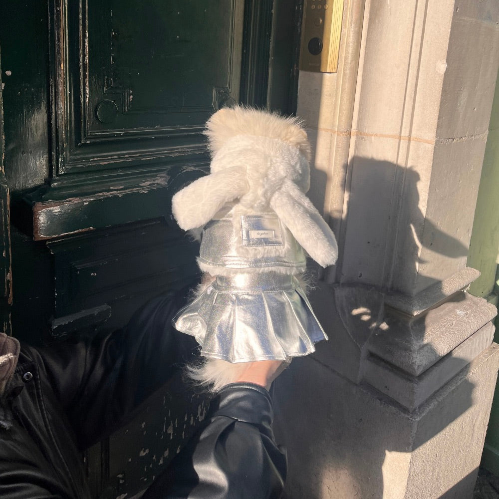 ※予約販売【Hi Yeboo】Seine Leather Jacket（Silver）