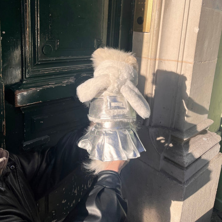 ※予約販売【Hi Yeboo】Seine Leather Jacket（Silver）