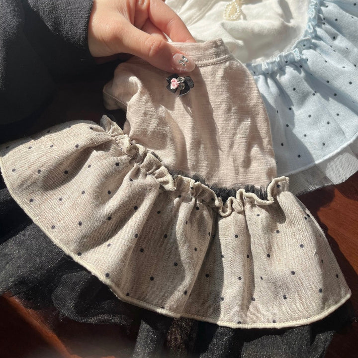 ※予約販売【Hi Yeboo】Dots Tutu（Beige）
