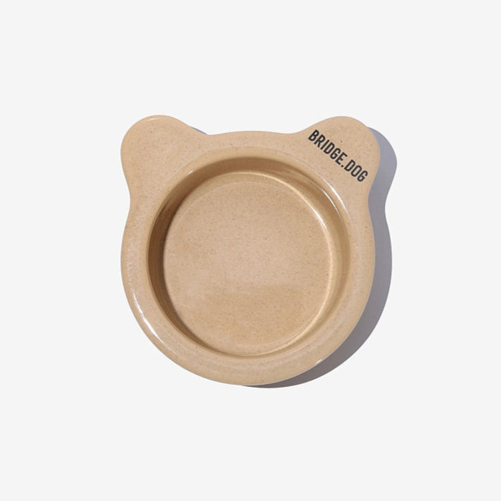 ※予約販売【BRIDGE.DOG】TOY BEAR BOWL（GRANOLA）艶あり