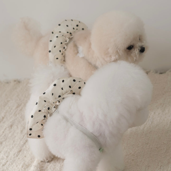 ※予約販売【BeBe Breath】Dot Frill Low rise Skirt