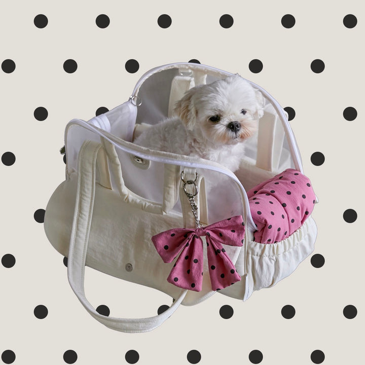 ※予約販売【a tous moments】Frou Frou Bag - 2color（Dot Cushion + Shoulder Pad Set）