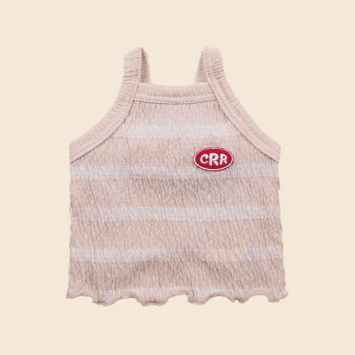 ※予約販売【CRR】Frail Strap Top（Beige）