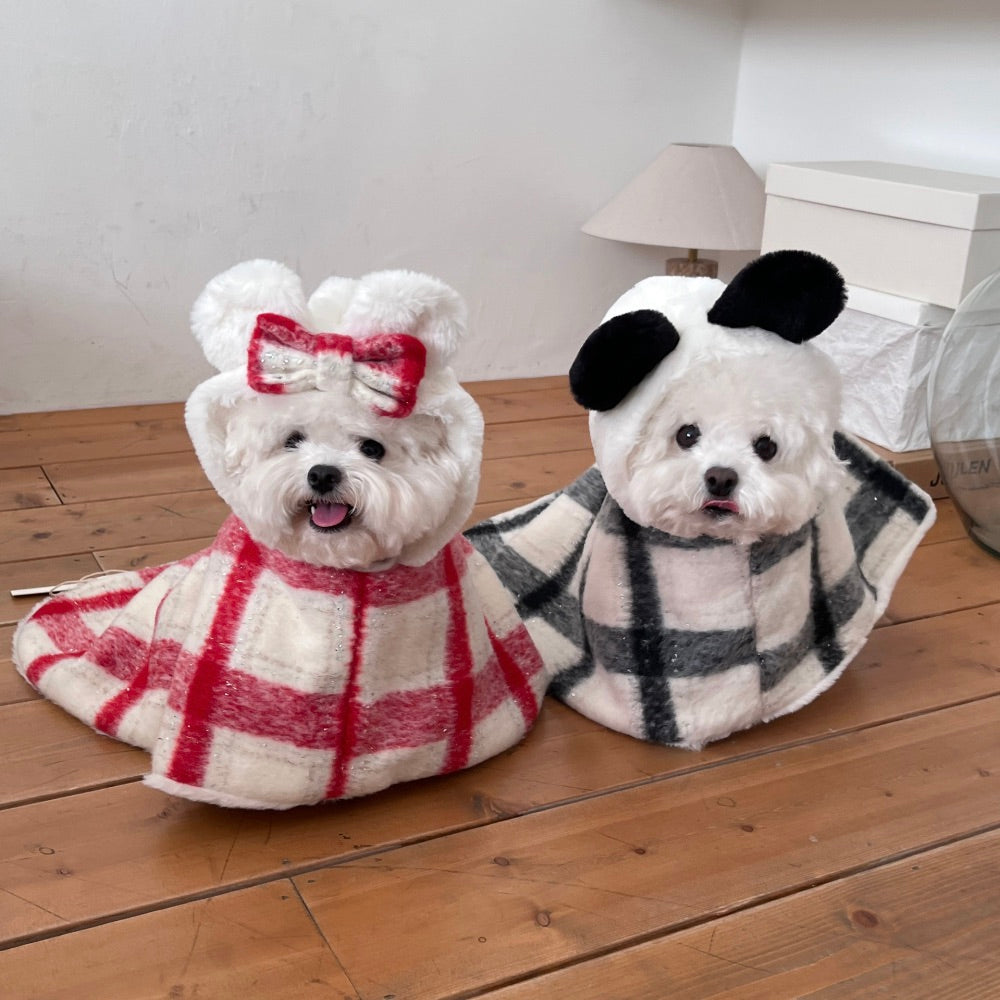 ※予約販売【Hi Yeboo】Panda Blanket Cape