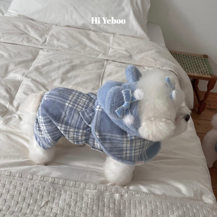 ※予約販売【Hi Yeboo】Amelie Bear Cape（Blue）