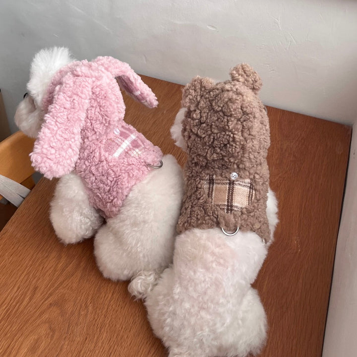 ※予約販売【Hi Yeboo】Fluffy Harness（Bear / Bunny）