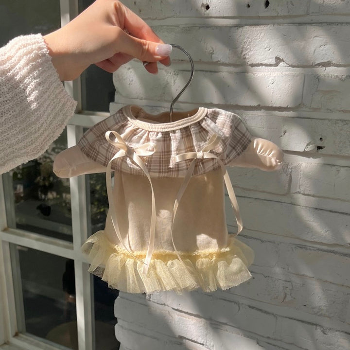 ※予約販売【Hi Yeboo】Sora Cape Collar Tutu（Blue / Beige）