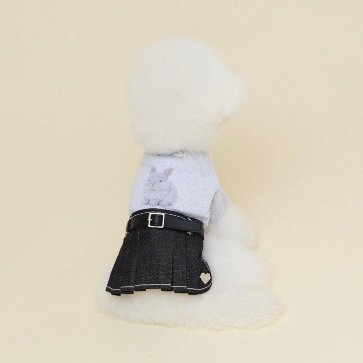 ※予約販売【meaningless】Birthday Skirt（Denim）