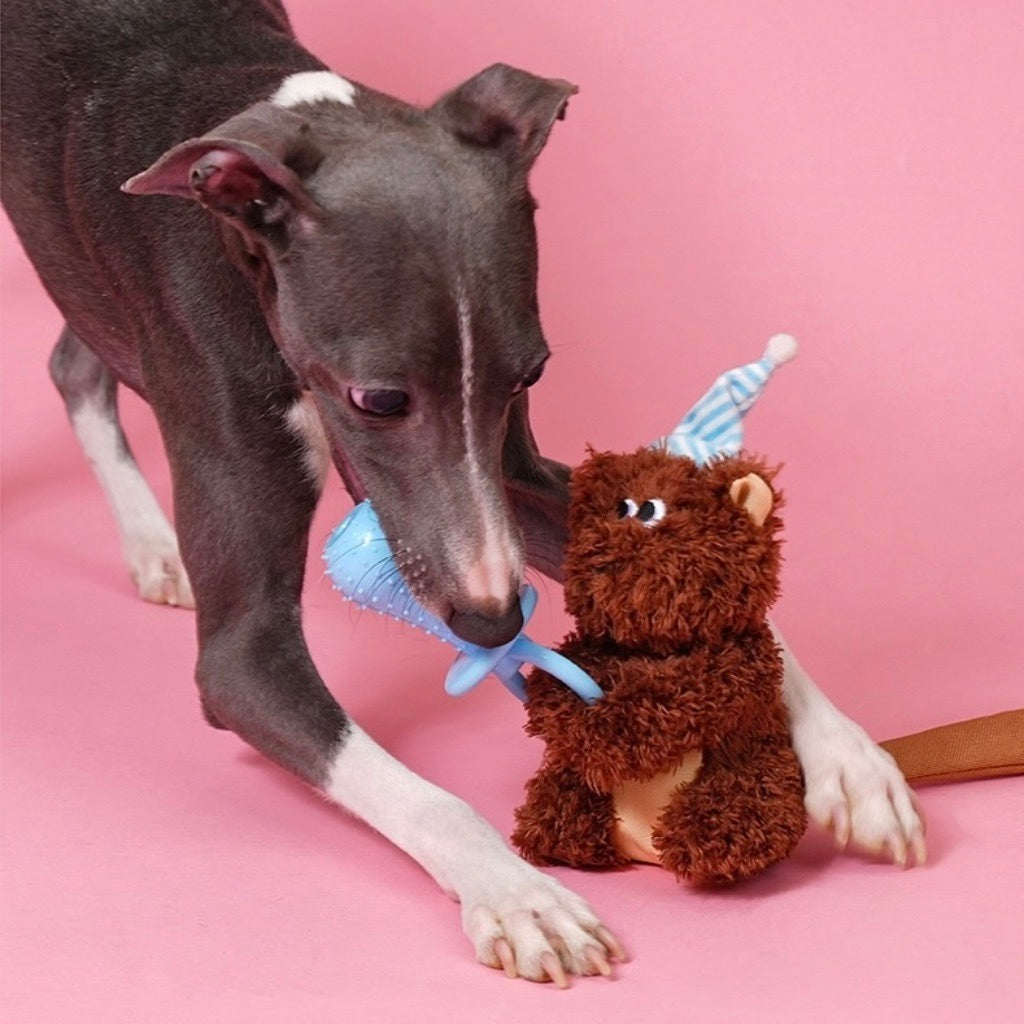 即納【DOGSKETCH】Squirrel Chew Toy