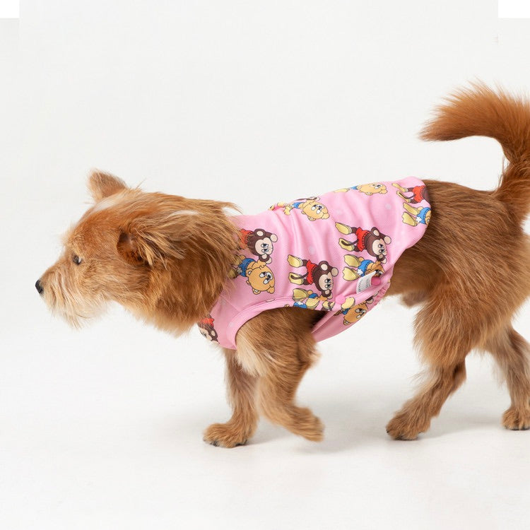 即納【andblank】Swim Buddies Bug Guard Cooling Top（Pink）