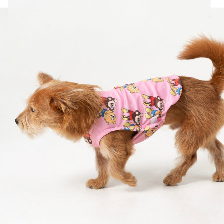 即納【andblank】Swim Buddies Bug Guard Cooling Top（Pink）