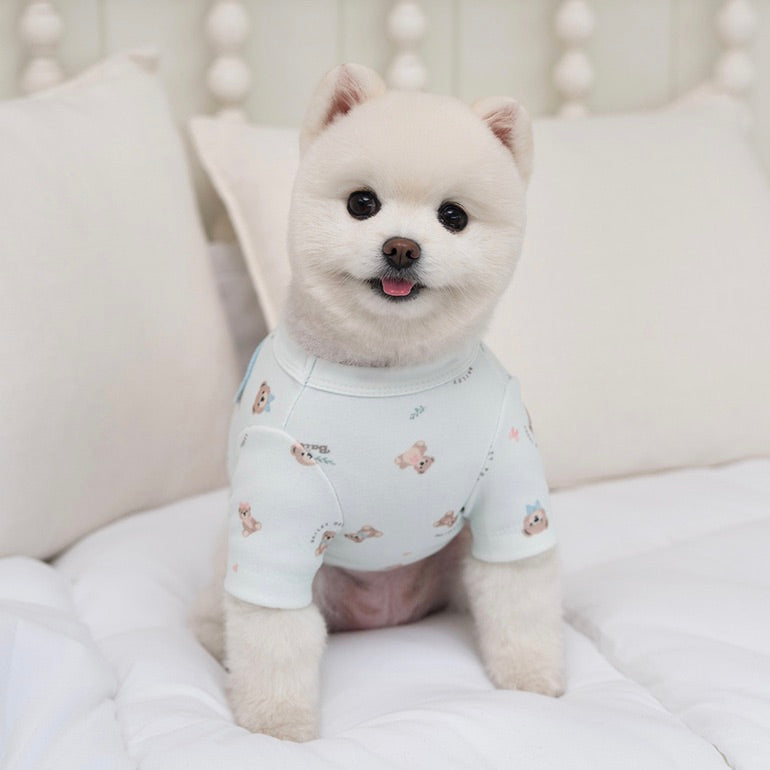 ※予約販売【Bailey】Teddy T-shirt（Teddy Blue）