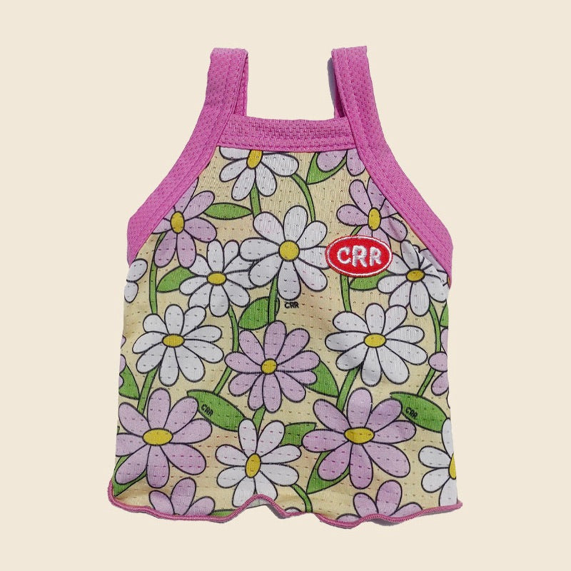 ※予約販売【CRR】Violet Daisy Cool Strap Top