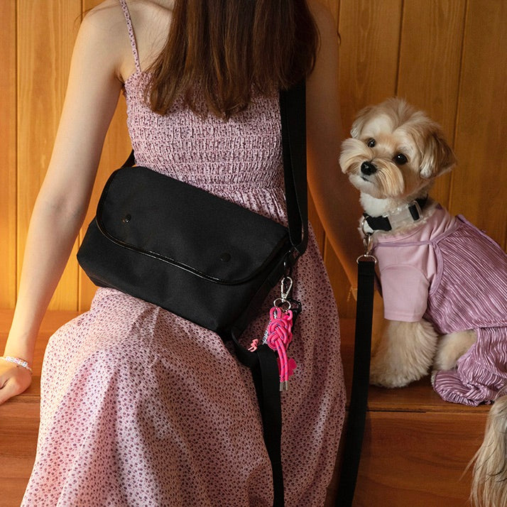 ※予約販売【noonoosoom】Smiley bag（Black）