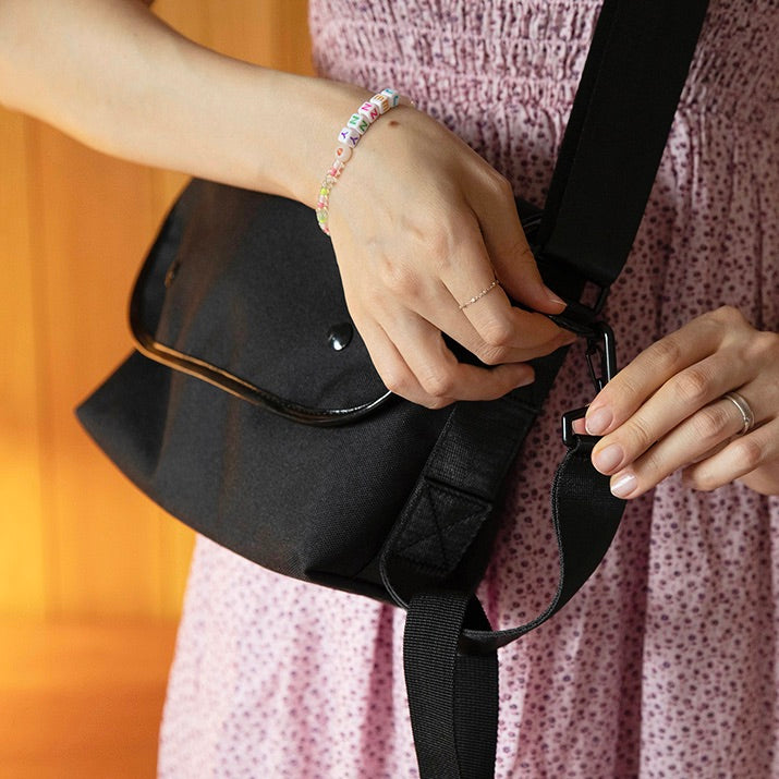 ※予約販売【noonoosoom】Smiley bag（Black）