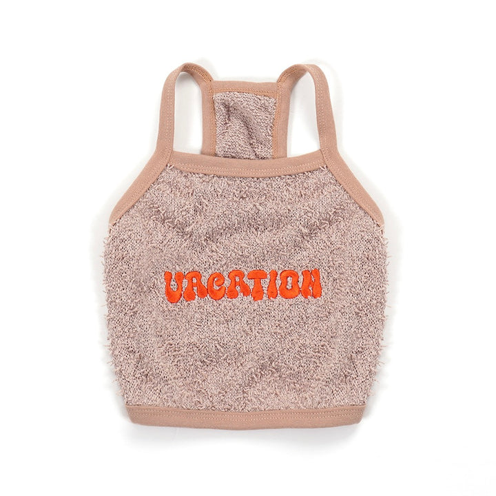 即納【noonoosoom】Vacation crop top（Beige）