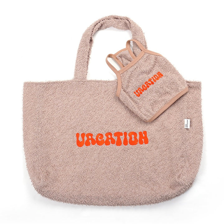 即納【noonoosoom】Vacation crop top（Beige）