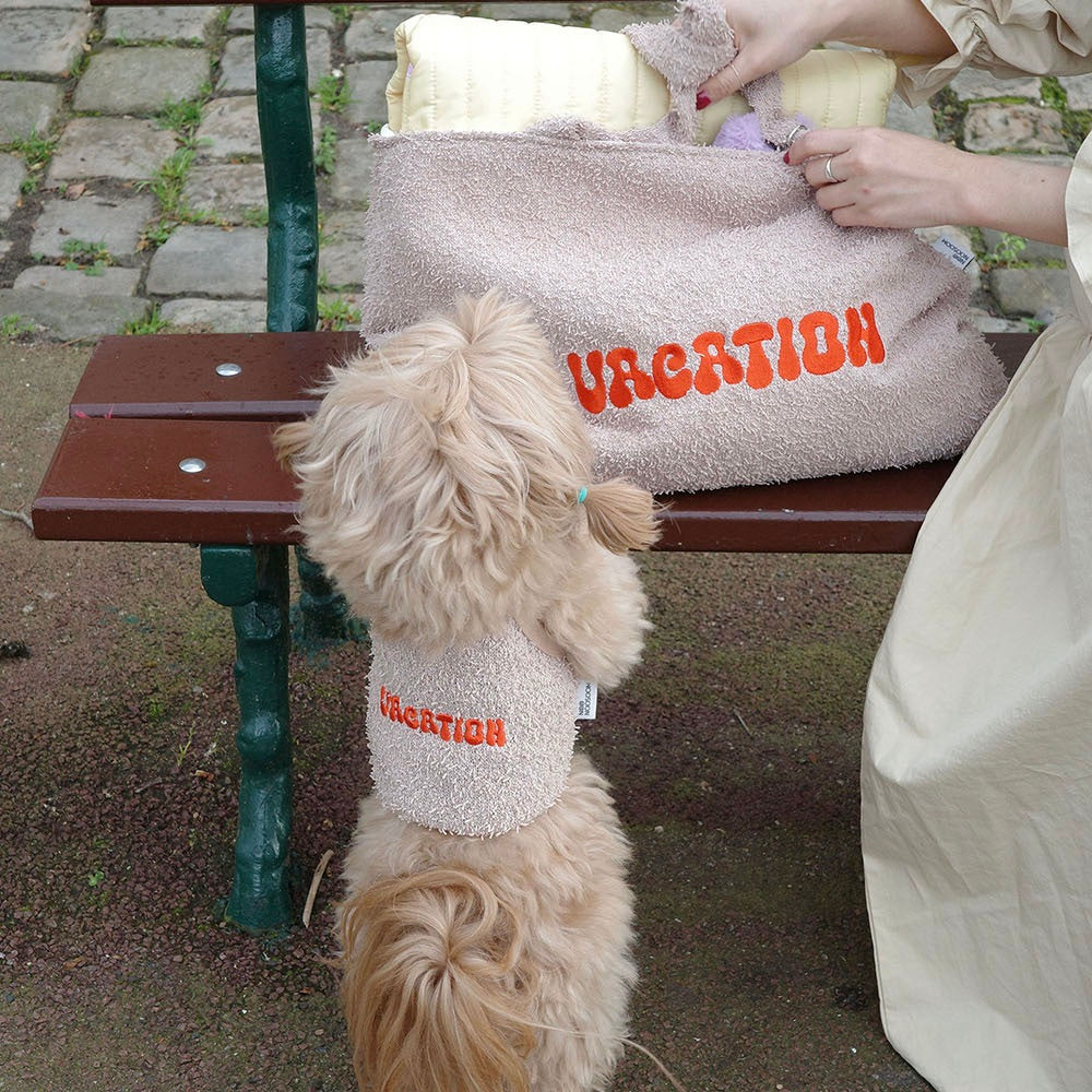 即納【noonoosoom】Vacation crop top（Beige）