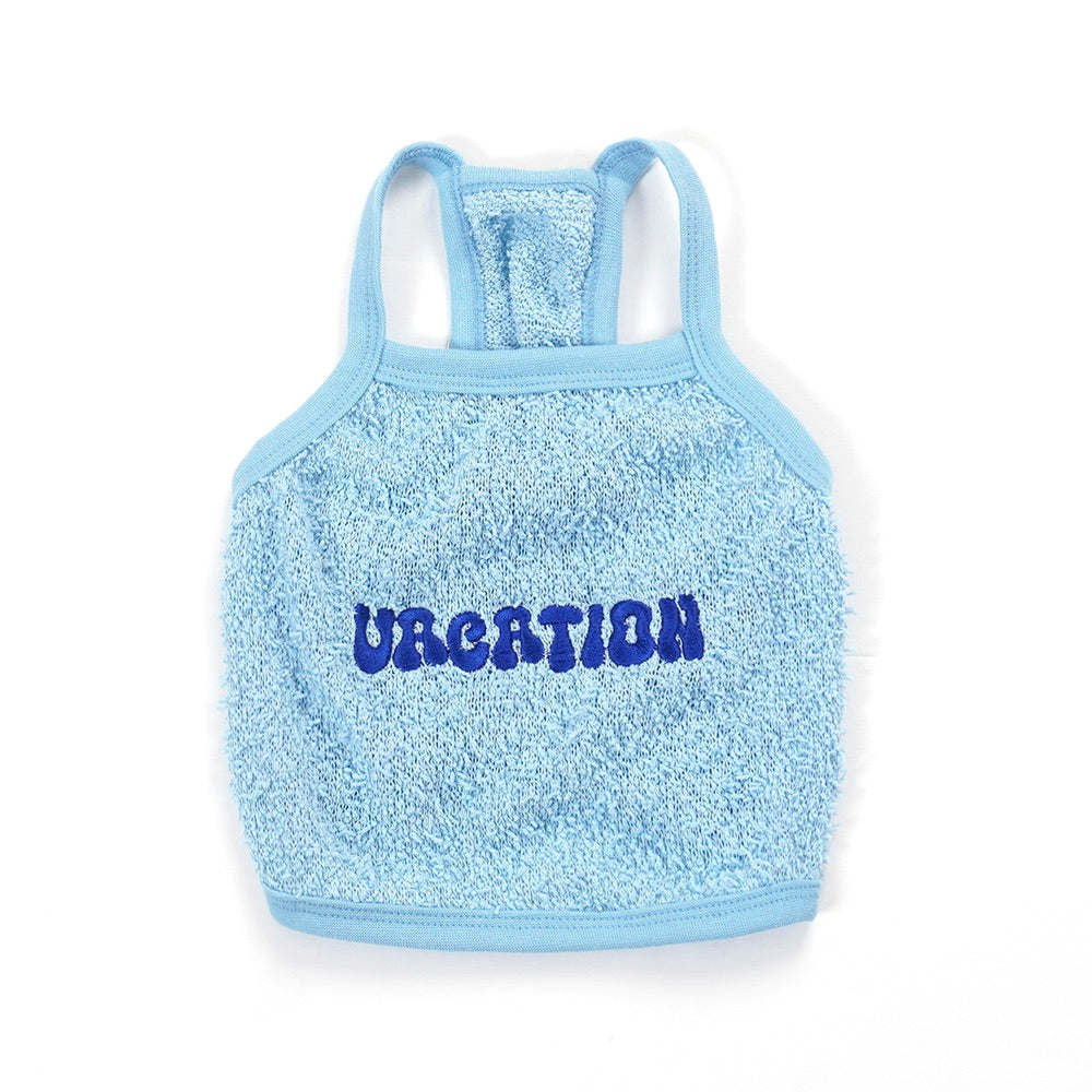 即納【noonoosoom】Vacation crop top（Sky）