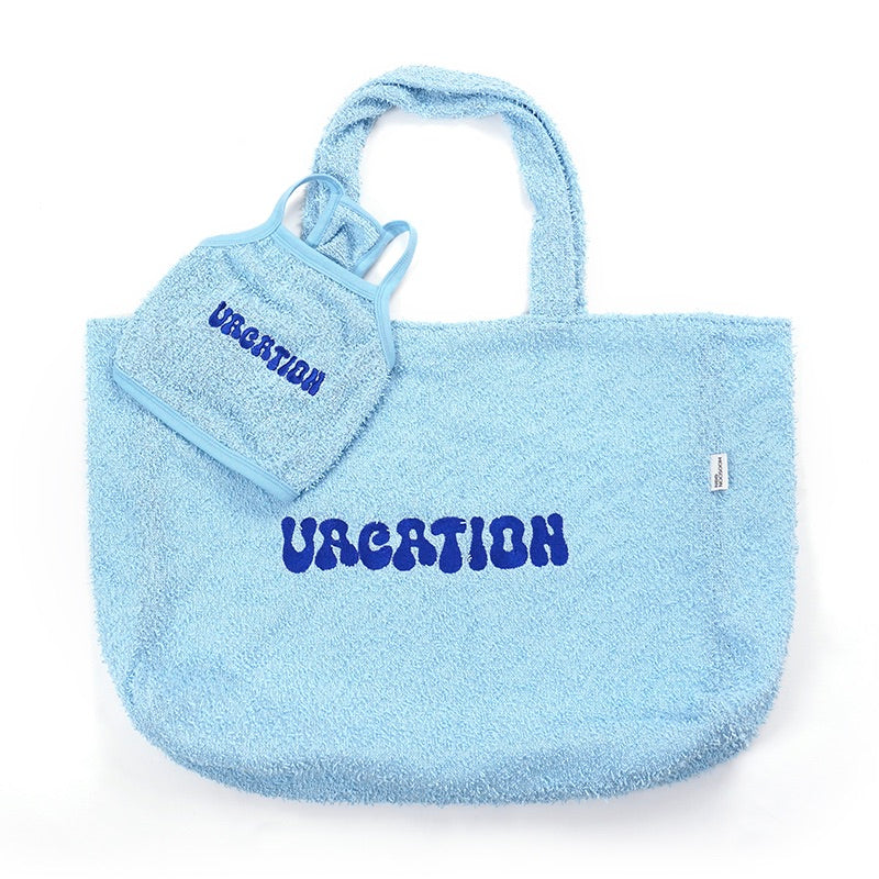 即納【noonoosoom】Vacation crop top（Sky）