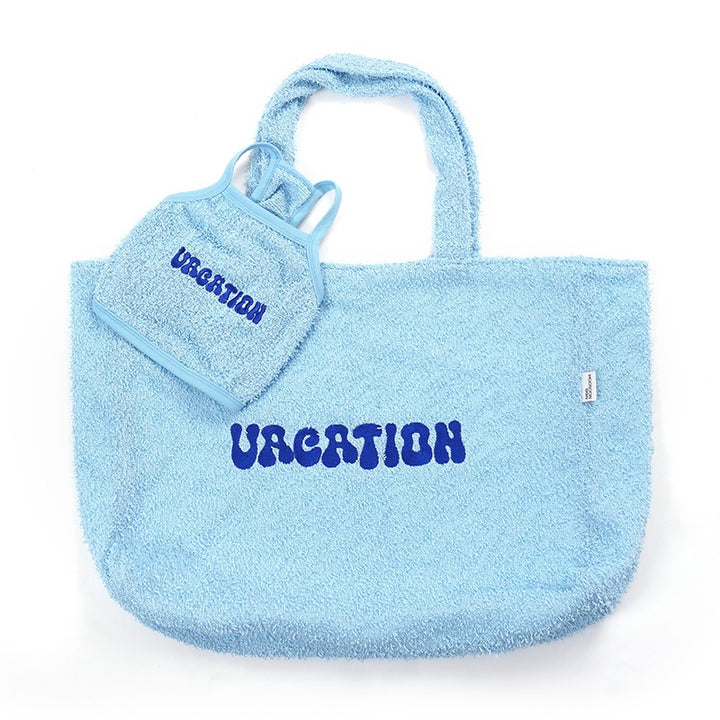 即納【noonoosoom】Vacation crop top（Sky）