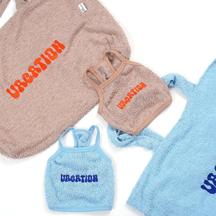 即納【noonoosoom】Vacation crop top（Sky）