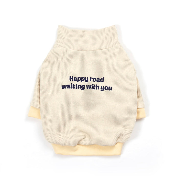 即納【noonoosoom】Half zip up（Butter）