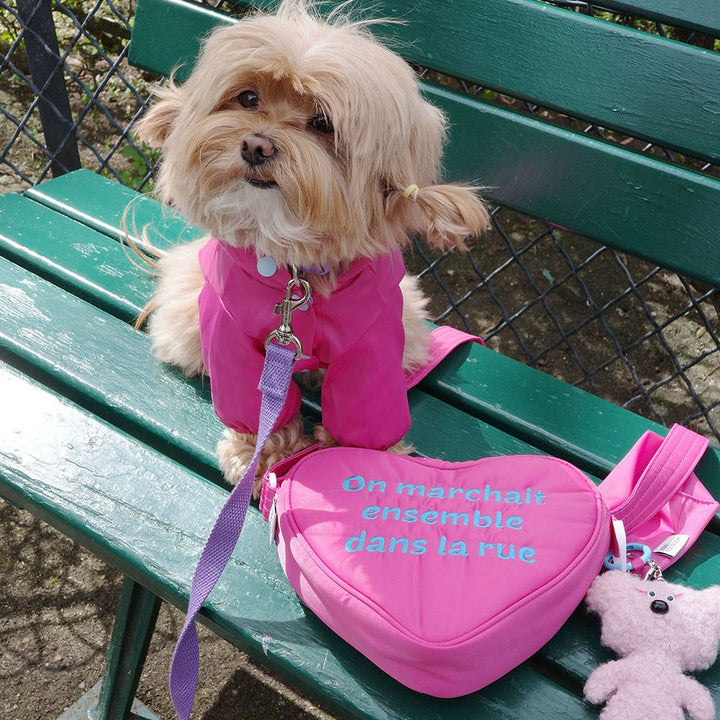 ※予約販売【noonoosoom】Heart bag（Pink）